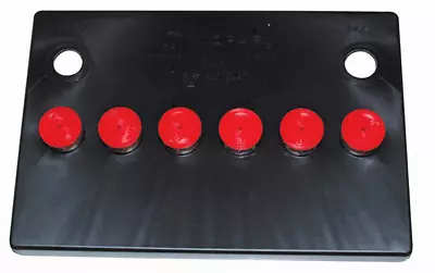 $69.99 • Buy 1966-1974 Fits Mopar Group 24 Battery Topper W/ Red Caps-New