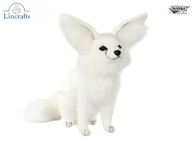£34.99 • Buy Hansa Fennec Fox Plush Toy - Lifelike Detail, 26cm Size - Ideal Gift  UK Seller