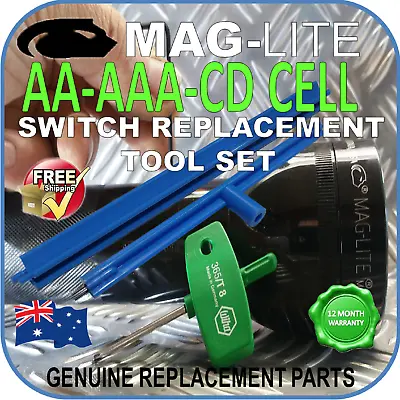 Maglite Upgrade Conversion Switch Replacement Tools Aa/aaa/c/d Flashlight Torch • $8.97