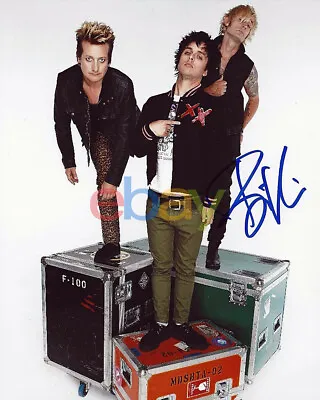 GREEN DAY SINGER BILLY JOE ARMSTRONG SIGNED 8X10 PHOTO Reprint • $19.95