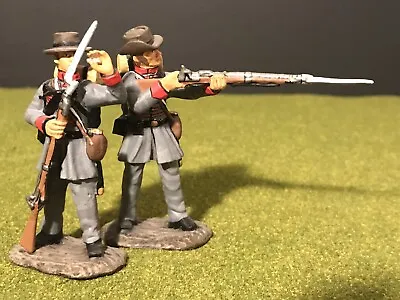£32 • Buy Frontline Figures MRR2 Confederate Mississippi Rifles 1 Firing And 1 Loading