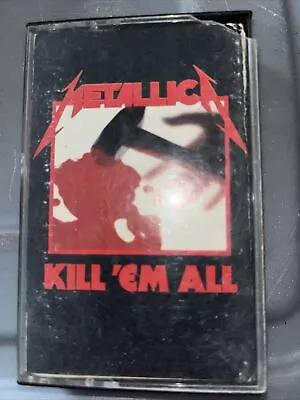 Metallica Kill 'Em All Cassette Tape Electra 60766-4 Thrash Heavy Metal 1983 • $19.99