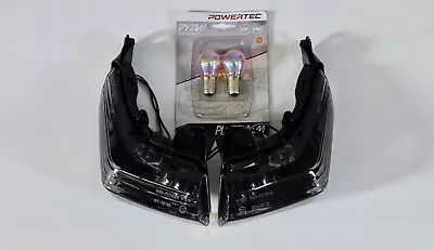 Suzuki GSR 600 Black Front Indicators With Chrome Lamps Smoked Black Signals • $74.58