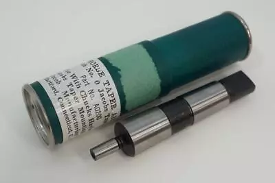 New Original Jacobs 2 MT Morse Taper To No. 0JT Drill Chuck Arbor A0200. USA • $33.99