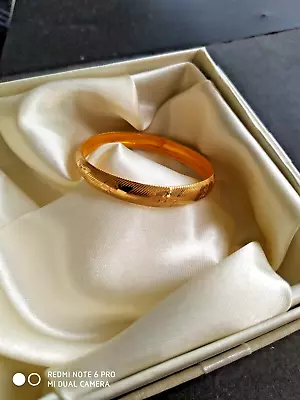 22ct Solid Rich Fancy Yellow Gold Baby Bangle. New Item. 4.3 Grams • $535