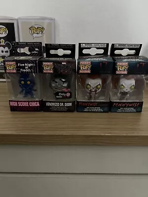 5 X Funko Pocket Pop! Keychain Bundle NEW • £0.99