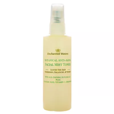 $14.85 • Buy Botanical Anti Aging Facial Face Toner With Glycolic Acid Witch Hazel Vitamin C