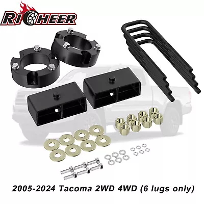 3  Front 2  Rear Full Leveling Lift Kit Fit For 2005-2023 Toyota Tacoma 2WD 4WD • $54.99