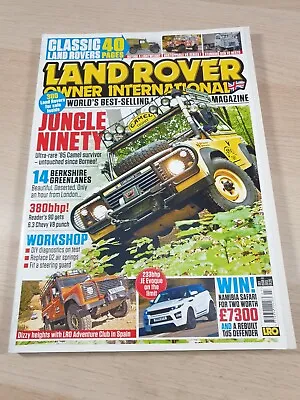 Land Rover Owner International Magazine July 2013 Issue 8 '85 Camel JE Evoque • £0.99