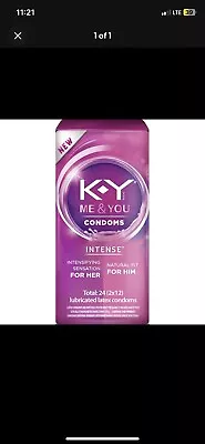 K-Y Me And You Condoms - Intense - 24 Count • $10.97