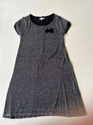 £1.50 • Buy Blue Zoo Debenhams Silver Black Jumper Party Dress Age 8-9 Years
