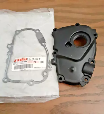 New Oem Genuine Yamaha Yzf R6 R6s Right Oil Pump Engine Cover W/ Gasket Yzfr6 03 • $139.99