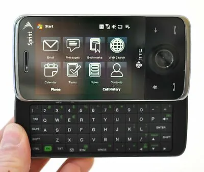 HTC TOUCH PRO Sprint Windows Cell Phone PPC6850 6850 Screen Web 3G Grade B • $18.95