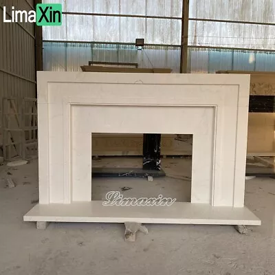 Modern Design China Marble Fireplace Mantel China White Marble Mantel • $1899.05