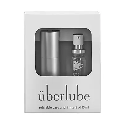 Uberlube Überlube Good To Go Traveller Set – Silicone Luxury Lubricant Silver • $39.95