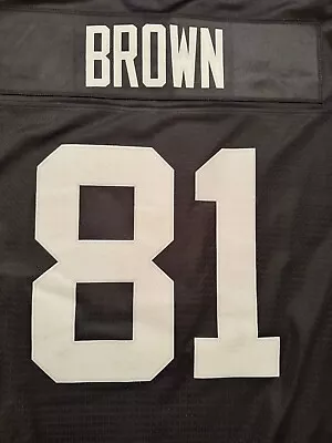 Rare Tim Brown NFL Vintage Jersey Pro Line 100% Authentic Oakland Raiders • $199.99