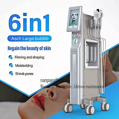 6in1 Microcurrent Hydra Water Peel Dermabrasion Facial Cleansing Beauty Machine • £815