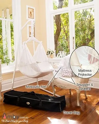 Amby Baby Hammock - Amby Air Super Value Package. Bed | Cot | Crib | Bassinet • $399