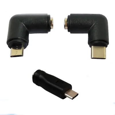 1× DC 5.5 * 2.1mm Female To Type C USB 3.1 Micro USB Male Connector Adapter Plug • $1.29