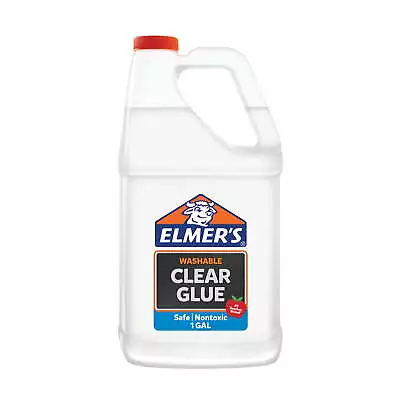 Liquid School Glue Clear Washable Great For Making Slime 1 Gallon • $22