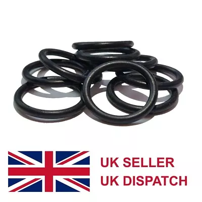 O Rings Rubber Seals NBR Metric 3mm-50mm Inner Diameter Pack Of 5 UK Dispatch • £2.05