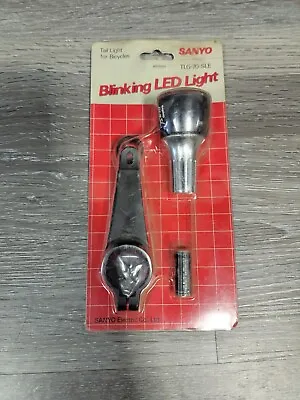 Vintage Sanyo TGL-70-SLE LED Blinking Bicycle Taillight  • $14