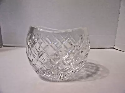 Waterford Crystal Vase Glandore 4 1/2  Oval • $35