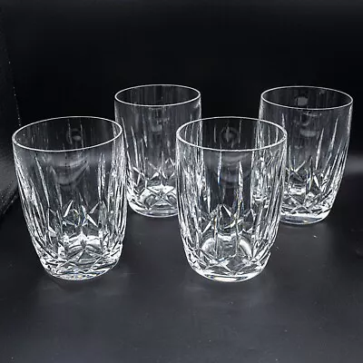 Waterford Crystal Kildare 12 OZ Tumbler Glasses 4 1/2 H - Set Of 4 -FREE US SHIP • $300