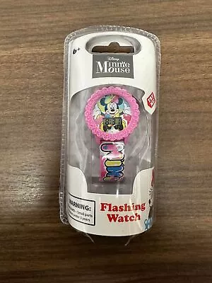 Disney Minnie Mouse Pink Flashing Watch For Kids Brand New • $9.25