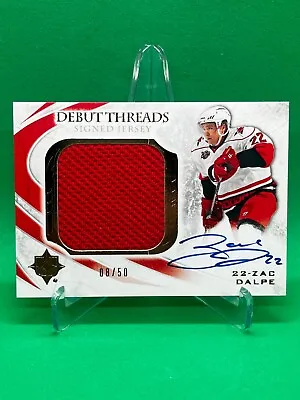 2010-11 Ultimate Collection Debut Threads Autograph #SDTZD Zac Dalpe 08/50 READ • $3.99