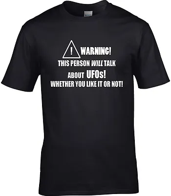 UFOs Mens T-Shirt Alien Funny Space Unidentified Flying Object Area 51 Funny • £11.95