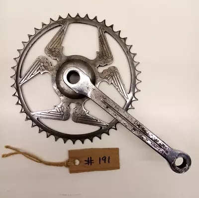 Vintage Rare Motobecane AV3 Solida? 44T Crankset Mobylette Original Parts • $49.33