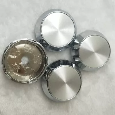 4Pcs 60mm Car Wheel Center Hub Caps For Car Rim Styling Part Universal Silver  • $18.69