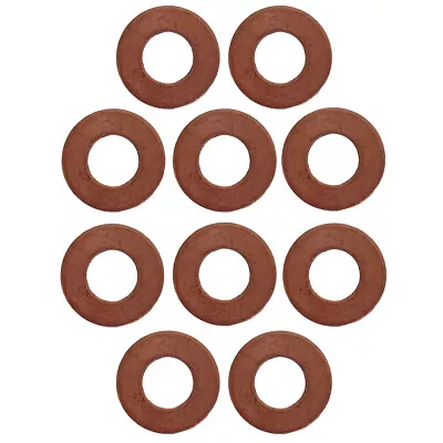 376091X1 Ten Copper Injector Washers Fits Massey Ferguson MF65 MF133 3/8  13/16  • $11.99