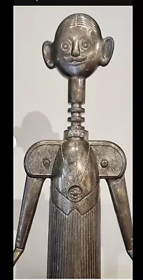 Vintage Pierre The Sommelier Hand Crank Wine Cork Screw Silver Plate • $100