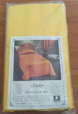 Vintage Bates Bedspread Twin Lemon New  Piping Rock ~ 8790 Free Shipping  • $49.99