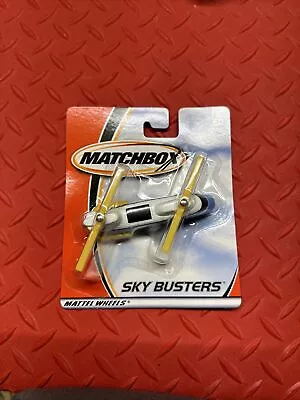 2001 Matchbox - Sky Busters - Ambulance Transport Helicopter Rare • $25