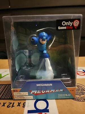 Totaku Collection No 38 MegaMan Figure GameStop Exclusive First Edition Unopened • $25