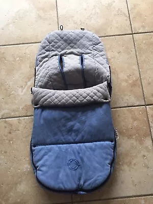 £59.94 • Buy Bugaboo Blend Blue / Grey Universal Footmuff Buffalo / Cameleon / Bee / Fox