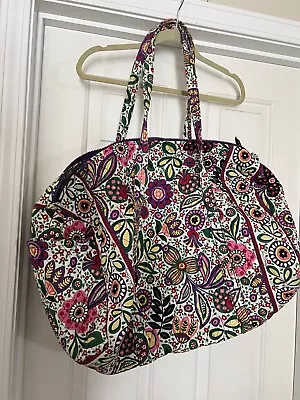 Vera Bradley Large Duffle Retired Viva La Vera • $30