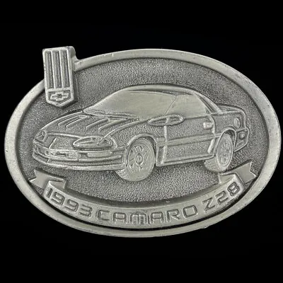 Camaro Z28 Chevy Chevrolet SS Iroc Sport Muscle Car Gift 94 Vintage Belt Buckle • $30