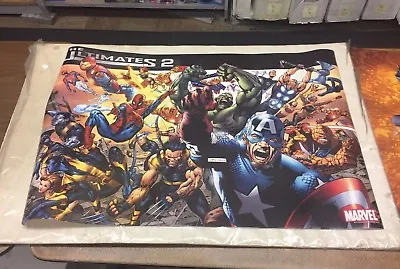 X1 ULTIMATES 2 #12 MARVEL UNIVERSE POSTER Art By BRYAN HITCH 24 X 36 Inches • $8.99