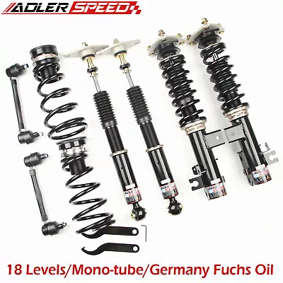 For 14-18 MAZDA 3 Coilovers Lowering Kit 18 Way Adj.Damper Springs By ADLERSPEED • $399