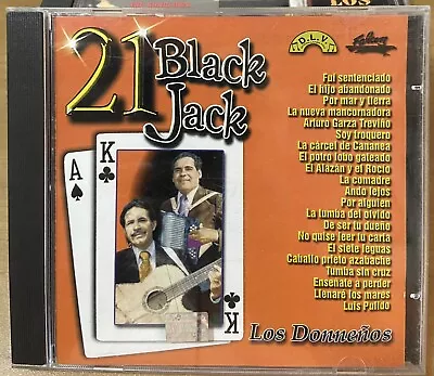 Los Donneños 2002 CD 21 Black Jack Norteño Tejano Tex Mex VG+ • $13