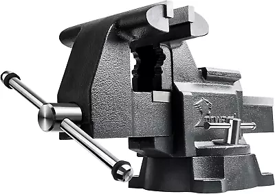 CR60A 6.5-Inch Bench Vise Swivel Base Heavy Duty With Anvil (6 1/2 ) Gray • $139.99