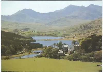 Snowdon From Capel Curig Colour Postcard Posted 2001 • £2.10