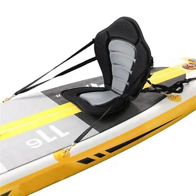 £26.99 • Buy Adjustable Kayak Seat Paddle Cushion Back Support Seat Padded Canoe Backrest UK