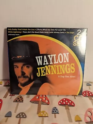 Waylon Jennings 20 Hits County Cd '05 Direct Source Brand New Sealed 2xcd Set • $7.99