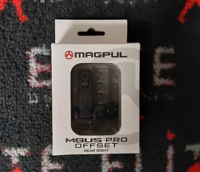 New Magpul Mbus Pro Offset REAR Sight Mag526 Black • $69.99