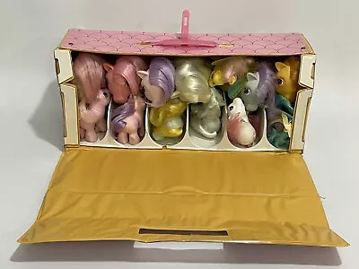 My Little Pony Mixed Lot Early 1982-1988 Hasbro Hong Kong Vintage Carry Case • $150